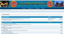 Desktop Screenshot of gl1200goldwings.com